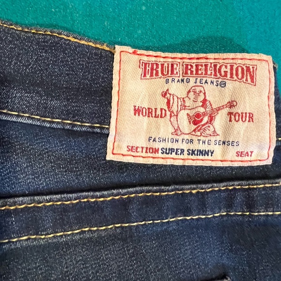 True Religion Jeans True Religion Jeans High Rise Super Skinny Sz 3 Poshmark